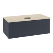 V&B Waschtischunterschrank mit Frontstruktur, mit Beleuchtung Antao 100x36x50cm, HL, WBP botti., md b m Lac