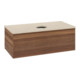 V&B Waschtischunterschrank mit Frontstruktur, mit Beleuchtung Antao 100x36x50cm, WBP-farbe botti., w. walnut-1