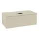V&B Waschtischunterschrank mit Frontstruktur, mit Beleuchtung Antao 100x36x50cm, WBP-farbe Lac, si Gr m Lac-1