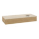 V&B Waschtischunterschrank mit Frontstruktur, mit Beleuchtung Antao 120x19x50cm, HL, WBP botti., hon. Oa-1