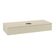 V&B Waschtischunterschrank mit Frontstruktur, mit Beleuchtung Antao 120x19x50cm, HL, WBP botti., si Gr m Lac