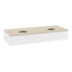 V&B Waschtischunterschrank mit Frontstruktur, mit Beleuchtung Antao 120x19x50cm, HL, WBP botti., wh. m Lac-3