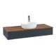 V&B Waschtischunterschrank mit Frontstruktur, mit Beleuchtung Antao 120x19x50cm, HL, WBP w wal, md bl. m Lac-3