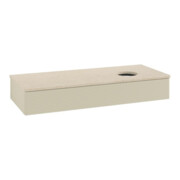 V&B Waschtischunterschrank mit Frontstruktur, mit Beleuchtung Antao 120x19x50cm, WBP botti., si Gr m Lac
