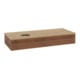 V&B Waschtischunterschrank mit Frontstruktur, mit Beleuchtung Antao 120x19x50cm, WBP-farbe hon. Oa, w. wal-4