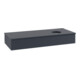 V&B Waschtischunterschrank mit Frontstruktur, mit Beleuchtung Antao 120x19x50cm, WBP-farbe Lac, md bl. m Lac-3
