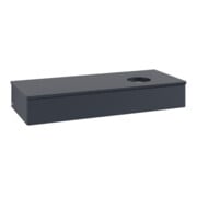 V&B Waschtischunterschrank mit Frontstruktur, mit Beleuchtung Antao 120x19x50cm, WBP-farbe Lac, md bl. m Lac-3