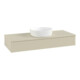 V&B Waschtischunterschrank mit Frontstruktur, mit Beleuchtung Antao 120x19x50cm, WBP-farbe Lac, si Gr m Lac-3