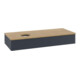 V&B Waschtischunterschrank mit Frontstruktur, mit Beleuchtung Antao 120x19x50cm, WBP hon. Oa, md bl. m Lac-3