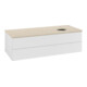 V&B Waschtischunterschrank mit Frontstruktur, mit Beleuchtung Antao 120x36x50cm, HL, WBP botti., glo wh. Lac-3