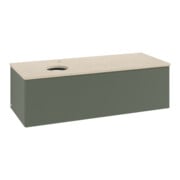 V&B Waschtischunterschrank mit Frontstruktur, mit Beleuchtung Antao 120x36x50cm, HL, WBP botti., le g. m Lac-4