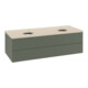 V&B Waschtischunterschrank mit Frontstruktur, mit Beleuchtung Antao 120x36x50cm, HL, WBP botti., le g. m Lac-3
