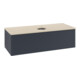 V&B Waschtischunterschrank mit Frontstruktur, mit Beleuchtung Antao 120x36x50cm, HL, WBP botti., md b m Lac-1