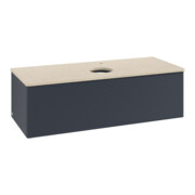 V&B Waschtischunterschrank mit Frontstruktur, mit Beleuchtung Antao 120x36x50cm, HL, WBP botti., md b m Lac