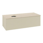 V&B Waschtischunterschrank mit Frontstruktur, mit Beleuchtung Antao 120x36x50cm, HL, WBP botti., si Gr m Lac