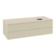 V&B Waschtischunterschrank mit Frontstruktur, mit Beleuchtung Antao 120x36x50cm, HL, WBP botti., si Gr m Lac-1