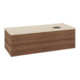 V&B Waschtischunterschrank mit Frontstruktur, mit Beleuchtung Antao 120x36x50cm, HL, WBP botti., w. wal-1