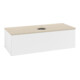 V&B Waschtischunterschrank mit Frontstruktur, mit Beleuchtung Antao 120x36x50cm, HL, WBP botti., wh. m Lac-3