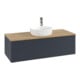 V&B Waschtischunterschrank mit Frontstruktur, mit Beleuchtung Antao 120x36x50cm, HL, WBP hon. Oa, md b m Lac-3