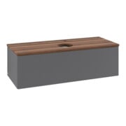 V&B Waschtischunterschrank mit Frontstruktur, mit Beleuchtung Antao 120x36x50cm, HL, WBP w wa, A m Lac-3
