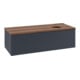 V&B Waschtischunterschrank mit Frontstruktur, mit Beleuchtung Antao 120x36x50cm, HL, WBP w wal, md bl. m Lac-1