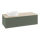 V&B Waschtischunterschrank mit Frontstruktur, mit Beleuchtung Antao 120x36x50cm, WBP botti., lea gre. m Lac-3