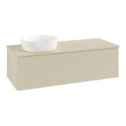 V&B Waschtischunterschrank mit Frontstruktur, mit Beleuchtung Antao 120x36x50cm, WBP botti., si Gr m Lac-3