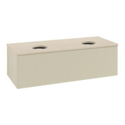 V&B Waschtischunterschrank mit Frontstruktur, mit Beleuchtung Antao 120x36x50cm, WBP botti., si Gr m Lac-3