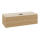 V&B Waschtischunterschrank mit Frontstruktur, mit Beleuchtung Antao 120x36x50cm, WBP-farbe botti., honey oak-3