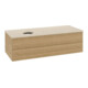 V&B Waschtischunterschrank mit Frontstruktur, mit Beleuchtung Antao 120x36x50cm, WBP-farbe botti., honey oak-1