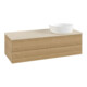V&B Waschtischunterschrank mit Frontstruktur, mit Beleuchtung Antao 120x36x50cm, WBP-farbe botti., honey oak-3