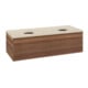 V&B Waschtischunterschrank mit Frontstruktur, mit Beleuchtung Antao 120x36x50cm, WBP-farbe botti., w. walnut-3