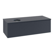 V&B Waschtischunterschrank mit Frontstruktur, mit Beleuchtung Antao 120x36x50cm, WBP-farbe Lac, md bl. m Lac-3