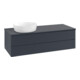 V&B Waschtischunterschrank mit Frontstruktur, mit Beleuchtung Antao 120x36x50cm, WBP-farbe Lac, md bl. m Lac-3