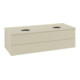 V&B Waschtischunterschrank mit Frontstruktur, mit Beleuchtung Antao 120x36x50cm, WBP-farbe Lac, si Gr m Lac-3