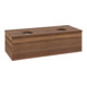 V&B Waschtischunterschrank mit Frontstruktur, mit Beleuchtung Antao 120x36x50cm, WBP-farbe w. wal, w. walnut-4