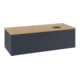 V&B Waschtischunterschrank mit Frontstruktur, mit Beleuchtung Antao 120x36x50cm, WBP hon. Oa, md bl. m Lac-4