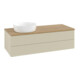 V&B Waschtischunterschrank mit Frontstruktur, mit Beleuchtung Antao 120x36x50cm, WBP hon. Oa, si Gr m Lac-3