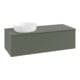 V&B Waschtischunterschrank mit Frontstruktur, mit Beleuchtung Antao 120x36x50cm, WBP Lac, lea gre. m Lac-1