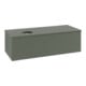 V&B Waschtischunterschrank mit Frontstruktur, mit Beleuchtung Antao 120x36x50cm, WBP Lac, lea gre. m Lac-4
