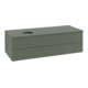 V&B Waschtischunterschrank mit Frontstruktur, mit Beleuchtung Antao 120x36x50cm, WBP Lac, lea gre. m Lac-3