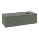 V&B Waschtischunterschrank mit Frontstruktur, mit Beleuchtung Antao 120x36x50cm, WBP Lac, lea gre. m Lac-3