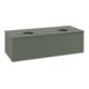 V&B Waschtischunterschrank mit Frontstruktur, mit Beleuchtung Antao 120x36x50cm, WBP Lac, lea gre. m Lac-1