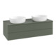 V&B Waschtischunterschrank mit Frontstruktur, mit Beleuchtung Antao 120x36x50cm, WBP Lac, lea gre. m Lac-3