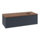 V&B Waschtischunterschrank mit Frontstruktur, mit Beleuchtung Antao 120x36x50cm, WBP w. wal, md bl. m Lac-3