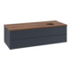 V&B Waschtischunterschrank mit Frontstruktur, mit Beleuchtung Antao 120x36x50cm, WBP w. wal, md bl. m Lac-4