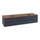 V&B Waschtischunterschrank mit Frontstruktur, mit Beleuchtung Antao 160x50cm, WBP-farbe w. wal, md bl. m Lac-3