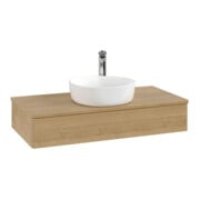 V&B Waschtischunterschrank ohne Frontstruktur Antao 100x19x50cm, HL, WBP hon. Oa, hon. Oa-3
