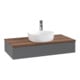V&B Waschtischunterschrank ohne Frontstruktur Antao 100x19x50cm, HL, WBP w wa, A m Lac-1