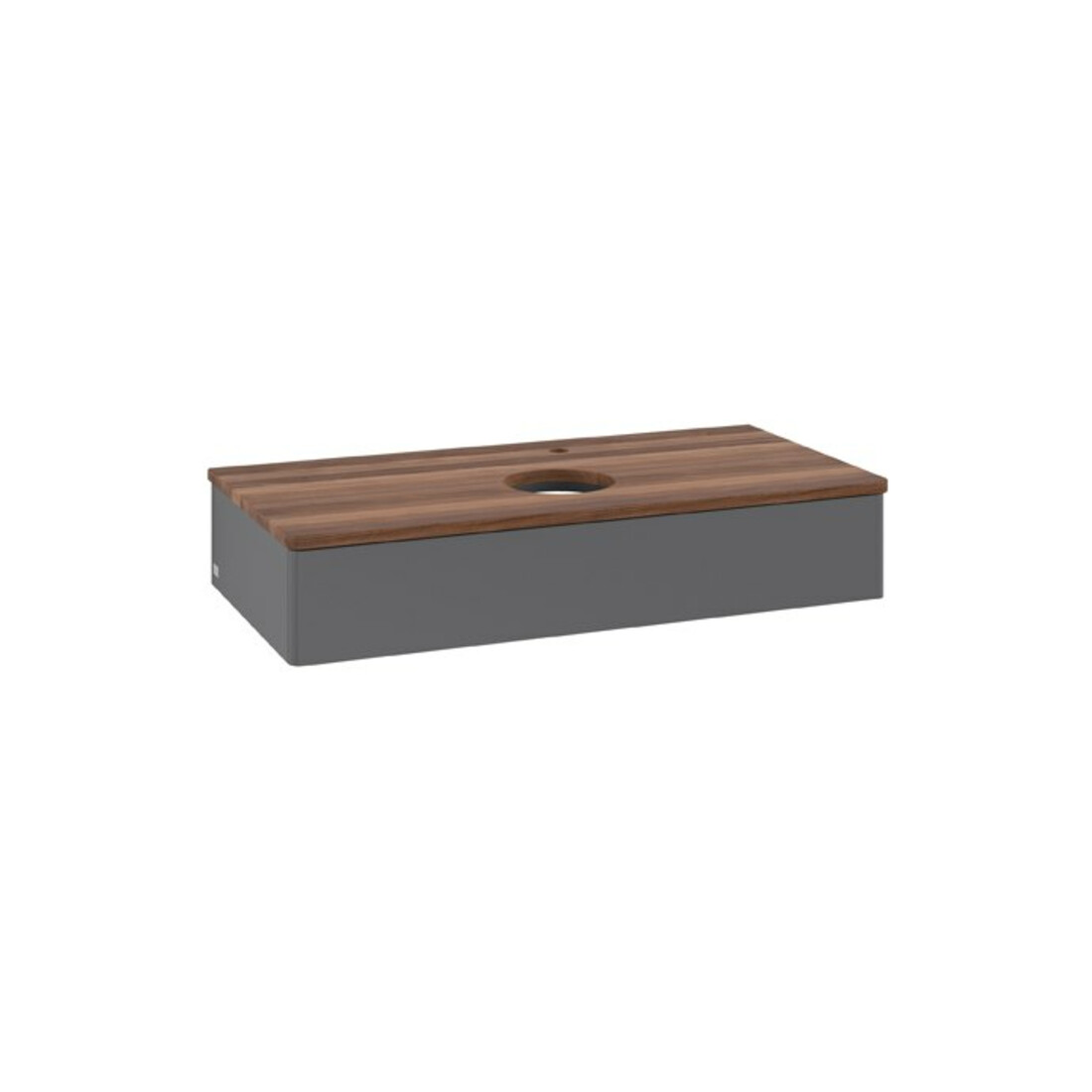 V&B Waschtischunterschrank ohne Frontstruktur Antao 100x19x50cm, HL, WBP w wa, A m Lac